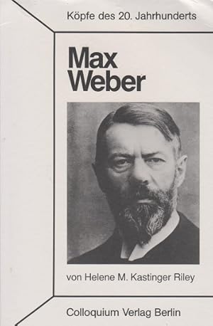 Bild des Verkufers fr Max Weber. Kpfe des XX. Jahrhunderts ; Bd. 115 zum Verkauf von Schrmann und Kiewning GbR