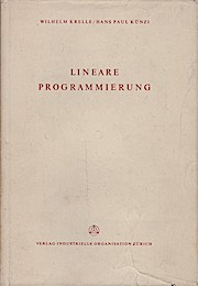 Bild des Verkufers fr Lineare Programmierung zum Verkauf von Schrmann und Kiewning GbR