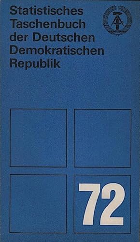 Imagen del vendedor de Statistisches Taschenbuch der Deutschen Demokratischen Republik 1972 a la venta por Schrmann und Kiewning GbR