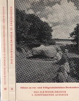 Das Elb-Weser-Dreieck. 3 Teile: 1. T., Einführende Aufsätze; 2. T., Forschungsprobleme - Exkursio...