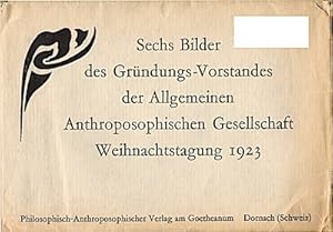 Bild des Verkufers fr [Fnf von] Sechs Bilder des Grndungs-Vorstandes der Allgemeinen Anthroposophischen Gesellschaft, Weihnachtstagung 1923. zum Verkauf von Schrmann und Kiewning GbR