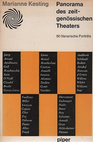 Seller image for Panorama des zeitgenssischen Theaters : 50 literar. Portrts. piper paperback for sale by Schrmann und Kiewning GbR