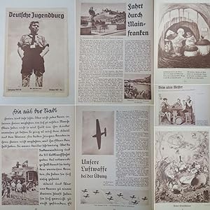 Deutsche Jugendburg, Illustrierte deutsche Schülerzeitung. Heft Nr.1 Oktober 1937 Jahrgang 1937/3...