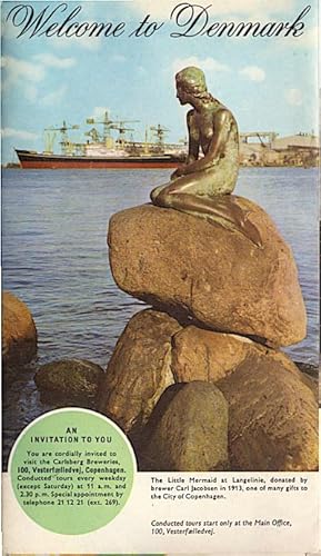Bild des Verkufers fr Welcome to Denmark [Faltblatt] / [Herausgeber: Carlsberg Museum, Copenhagen] zum Verkauf von Schrmann und Kiewning GbR