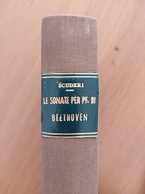 Seller image for BEETHOVEN le sonate per pianoforte for sale by librisaggi