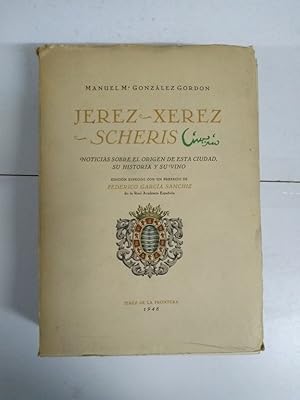 Image du vendeur pour Jerez-Xerez Scheris mis en vente par Libros Ambig