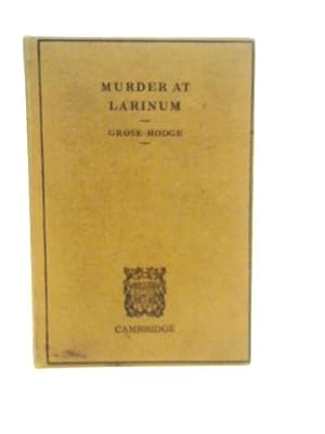 Seller image for Murder at Larinum for sale by World of Rare Books