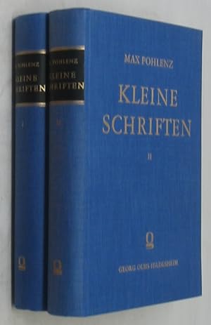 Seller image for Max Pohlenz: Kleine Schriften (Two Volume Set) for sale by Powell's Bookstores Chicago, ABAA
