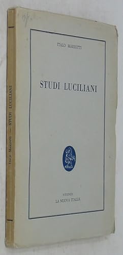Seller image for Studi Luciliani for sale by Powell's Bookstores Chicago, ABAA