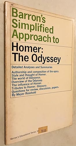Seller image for Barron's Simplified approach to Homer: The Odyssey for sale by Once Upon A Time