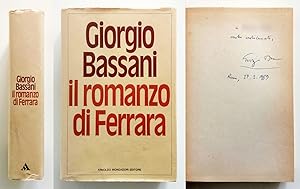 Giorgio Bassani. Il romanzo di Ferrara Autografato Mondadori 1980