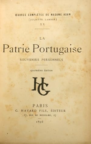 LA PATRIE PORTUGAISE.