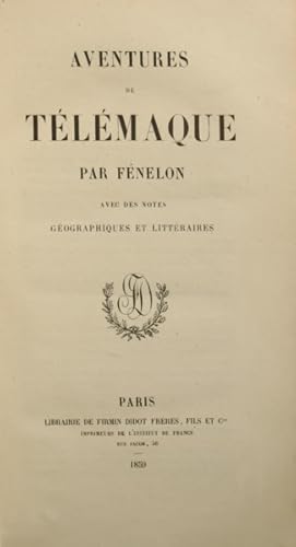 AVENTURES DE TÉLÉMAQUE. [1859]