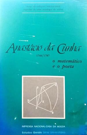 Bild des Verkufers fr ANASTCIO DA CUNHA, 1744-1787. O MATEMTICO E O POETA. zum Verkauf von Livraria Castro e Silva