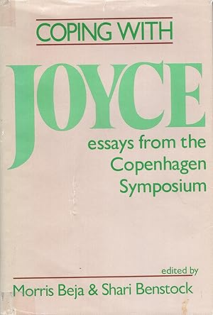Seller image for Coping With Joyce: Essays from the Copenhagen Symposium for sale by A Cappella Books, Inc.