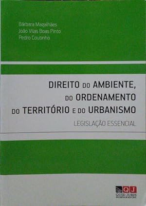 Immagine del venditore per DIREITO DO AMBIENTE, DO ORDENAMENTO DO TERRITRIO E DO URBANISMO. venduto da Livraria Castro e Silva