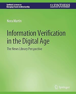Bild des Verkufers fr Information Verification in the Digital Age zum Verkauf von moluna