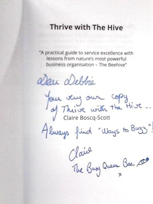 Seller image for Thrive with The Hive for sale by World of Rare Books