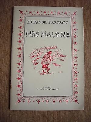 Seller image for Mrs Malone Illustrated by David Knight *First Edition 1950* for sale by Soin2Books