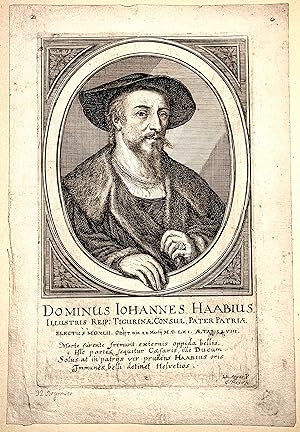 Dominus Johannes Haabius Illustris Reip: Tigurinae Consul Pater Patriae