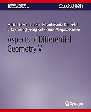 Seller image for Aspects of Differential Geometry V for sale by moluna