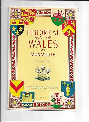 Immagine del venditore per Historical map of Wales and Monmouth venduto da Gwyn Tudur Davies