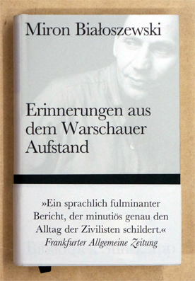 Imagen del vendedor de Erinnerungen aus dem Warschauer Aufstand. a la venta por antiquariat peter petrej - Bibliopolium AG