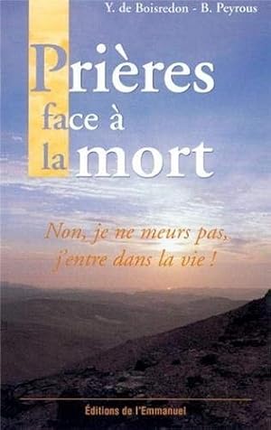 Prières face à la mort