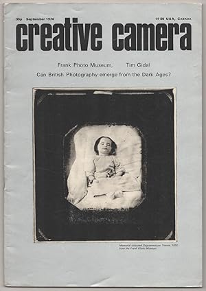 Bild des Verkufers fr Creative Camera September 1974 zum Verkauf von Jeff Hirsch Books, ABAA