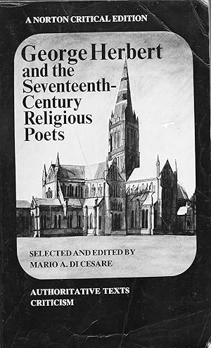 Seller image for George Herbert and the Seventeenth-Century Religious Poets: Authoritative Texts Criticism (Norton Critical Edition) for sale by A Cappella Books, Inc.