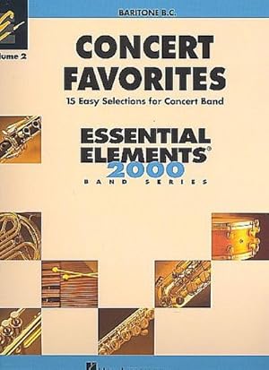 Immagine del venditore per Concert Favorites Vol. 2 - Baritone B.C. : Essential Elements Band Series venduto da Smartbuy
