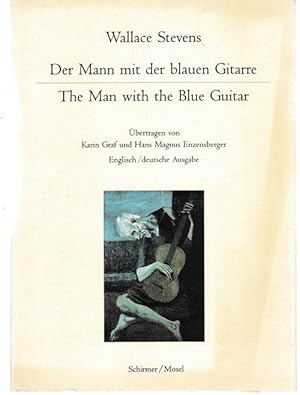 Image du vendeur pour Der Mann mit der blauen Gitarre. / The Man with the Blue Guitar. Englisch/deutsche Ausgabe. mis en vente par Antiquariat Puderbach