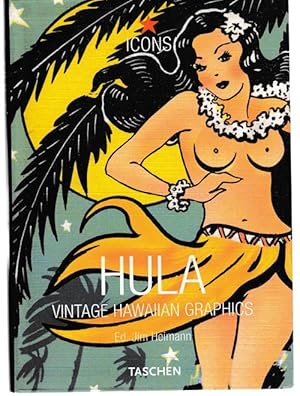 Hula. Vintage Hawaiian Graphics. Icons