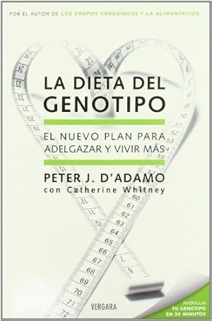 Imagen del vendedor de La Dieta Del Genotipo a la venta por Green Libros