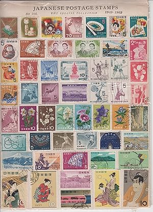 50 Different Japanese Postage Stamps: The Special Collection