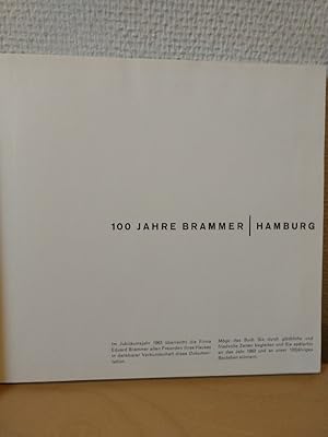 100 Jahre Brammer Hamburg.