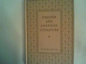 Seller image for A short History of English and American literature. for sale by ANTIQUARIAT FRDEBUCH Inh.Michael Simon