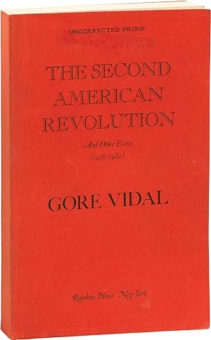 The Second American Revolution (Uncorrected Proof, with editor's annotations throughout)