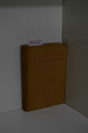 Ausgewählte Werke in vier Bänden. Band 1: Das Leben Puschkins, Die Erzählungen Bjelkins.