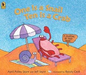 Bild des Verkufers fr One Is a Snail, Ten Is a Crab Big Book: A Counting by Feet Book zum Verkauf von buchversandmimpf2000