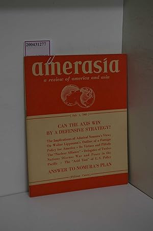 Seller image for Amerasia, Vol. VII, No. 6, July 1, 1943: A Review of America and Asia for sale by ralfs-buecherkiste