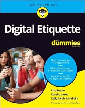 Bild des Verkufers fr Digital Etiquette for Dummies zum Verkauf von AHA-BUCH GmbH
