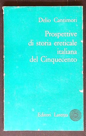 Seller image for Prospettive di storia ereticale italiana del Cinquecento for sale by Librodifaccia