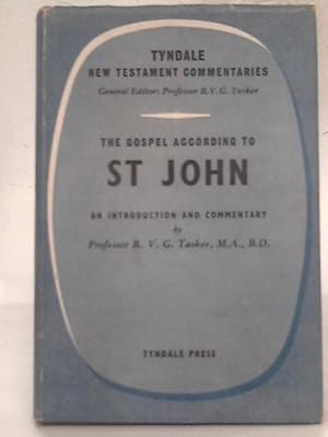 Imagen del vendedor de The Gospel According To St John - An Introduction And Commentary a la venta por World of Rare Books