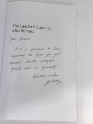 Image du vendeur pour The Leader's Guide to Mindfulness: How to Use Soft Skills to Get Hard Results mis en vente par World of Rare Books