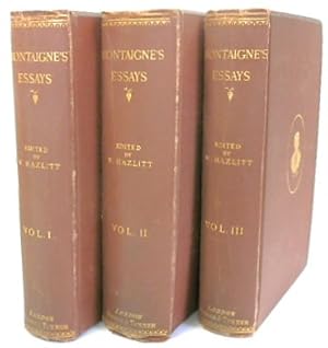 Seller image for Essays of Montaigne, Volumes I-III for sale by PsychoBabel & Skoob Books