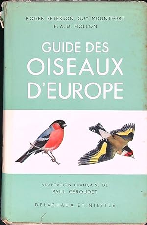 Guide des oiseaux d'Europe