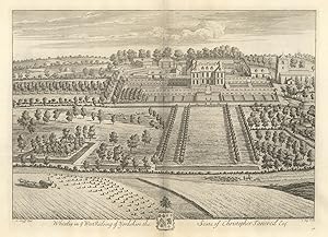 [Whixley Hall] Whixley in ye West Rideing of Yorkshire the Seat of Christopher Tancred Esq