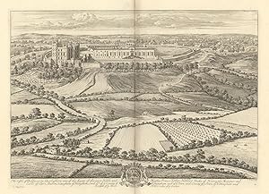 [Bolsover Castle] The Castle of Bolsover in Darbyshire, one of the Seats of the most Noble and Mi...
