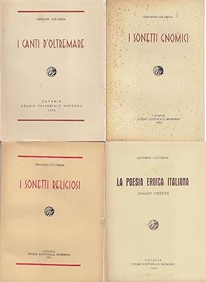 Seller image for I canti d'oltremare for sale by Studio Bibliografico Marini